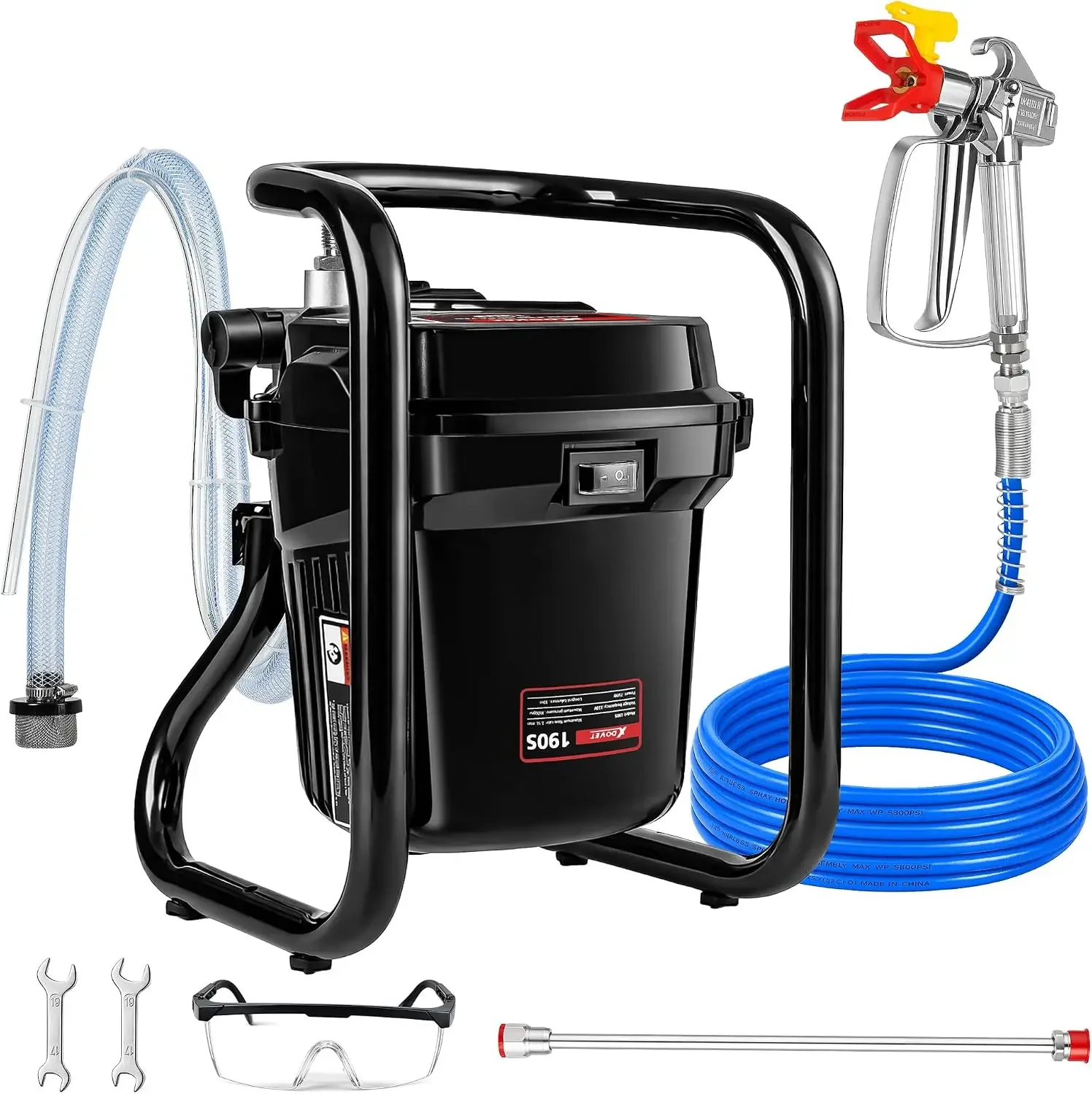 Airless Paint Sprayer 3000Psi - 미국 배송 750W 에어리스 페인트 분사기