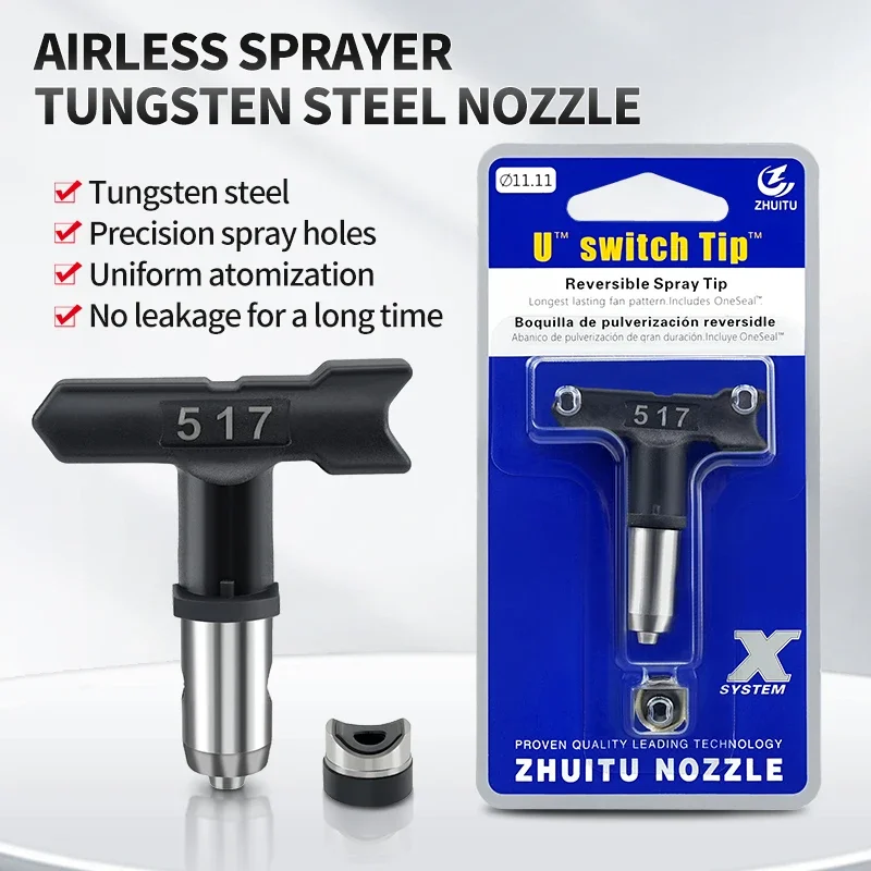 Paint Sprayer Nozzle Kit - 에어리스 스프레이건 팁 깍지 키트, 에어리스