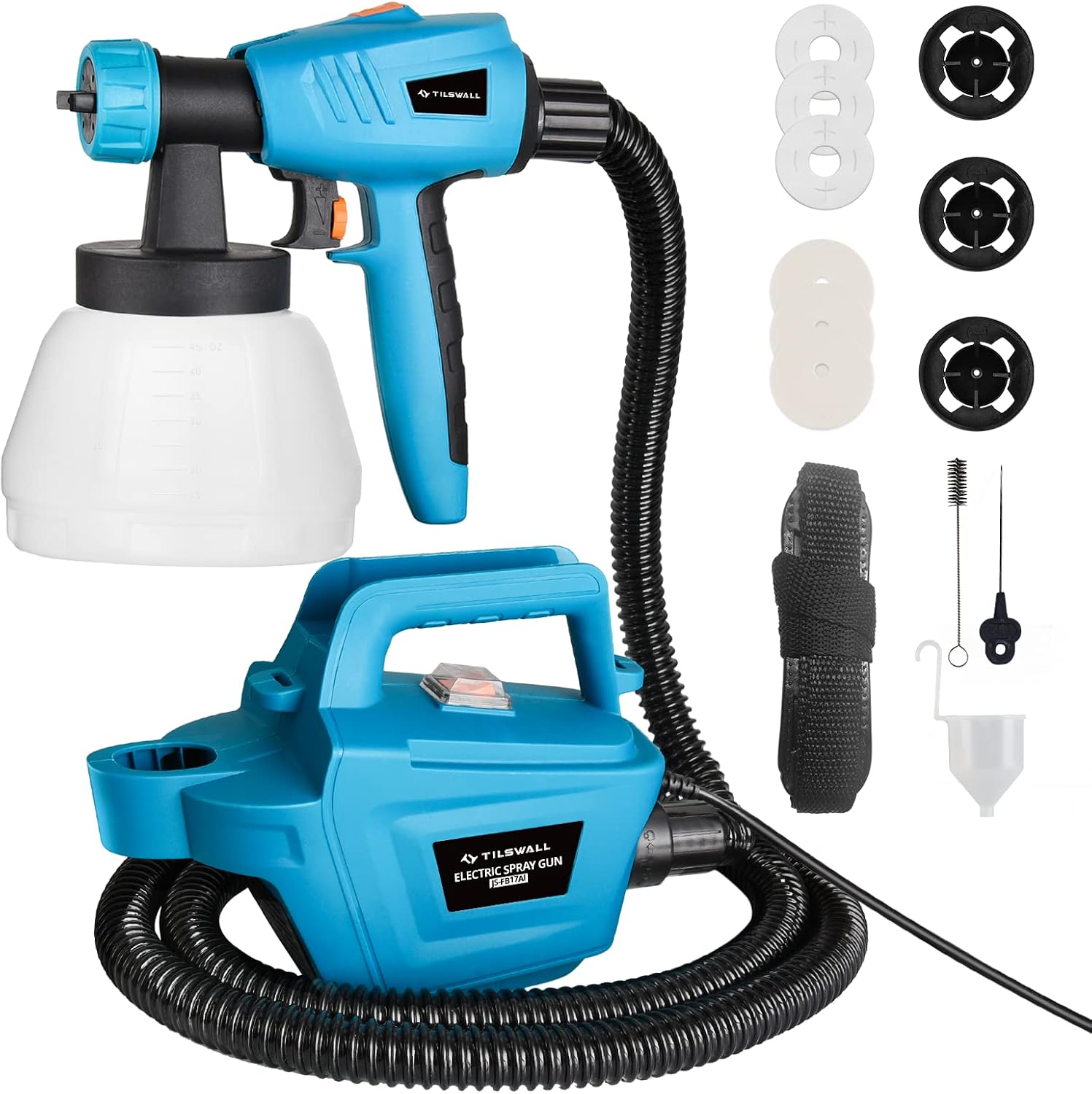 Electric Paint Sprayer 800W - 800W HVLP 전기 페인트 분무기 1200ML