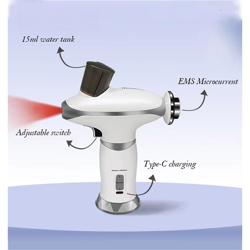 Airbrush Kit Compressor - 미니 사이즈, 충전식, 휴대용 뷰티 에어브러시