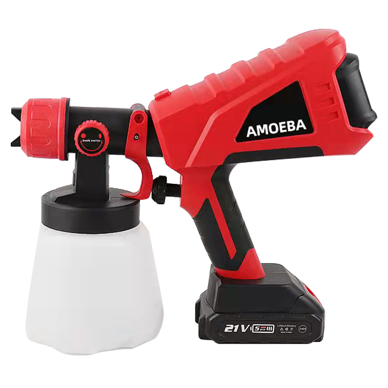 Cordless Paint Sprayer 20V - 충전식 배터리 구동 휴대용 무선 전기