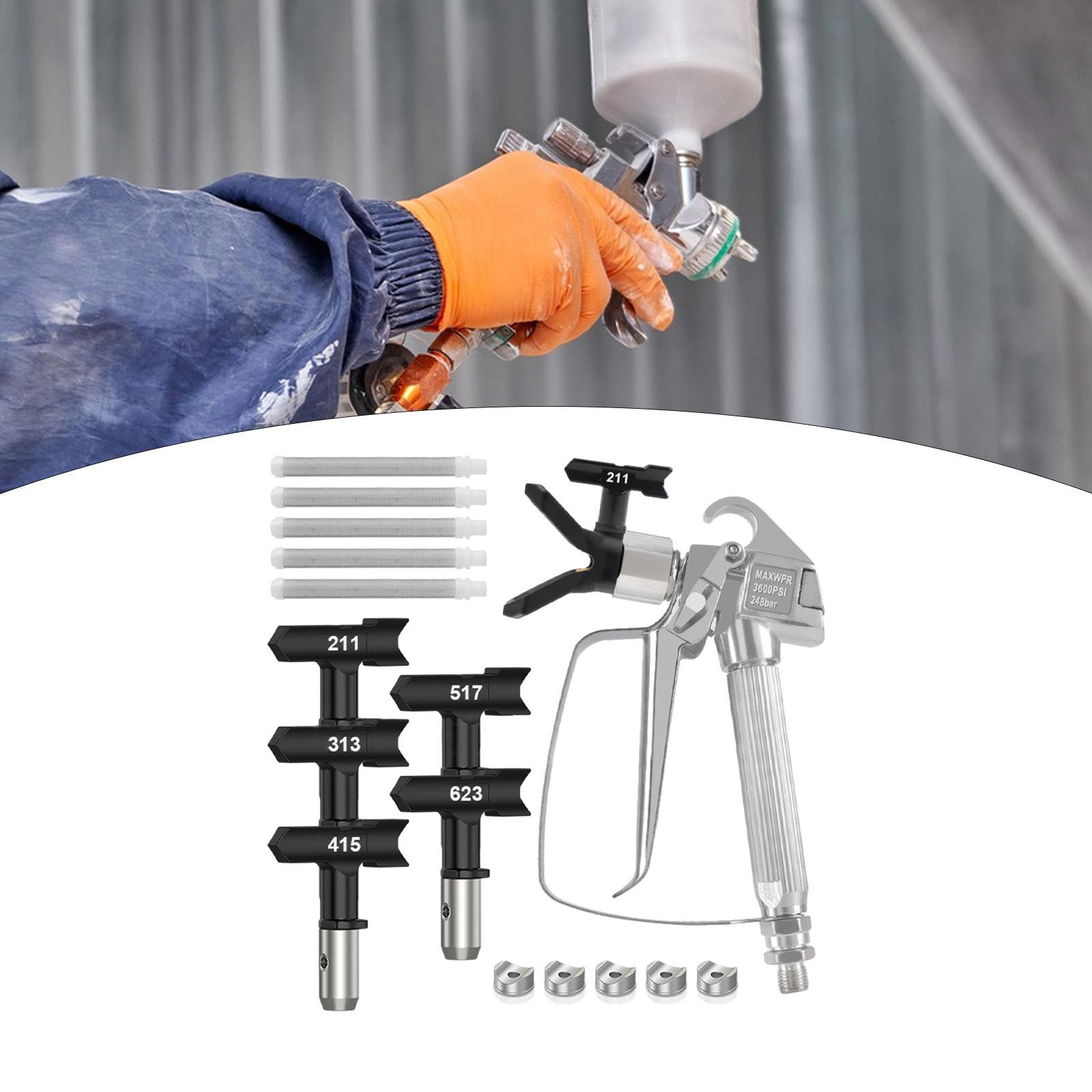 Paint Sprayer For Fence Deck - 에어리스 페인트 분무기 키트 211, 313,