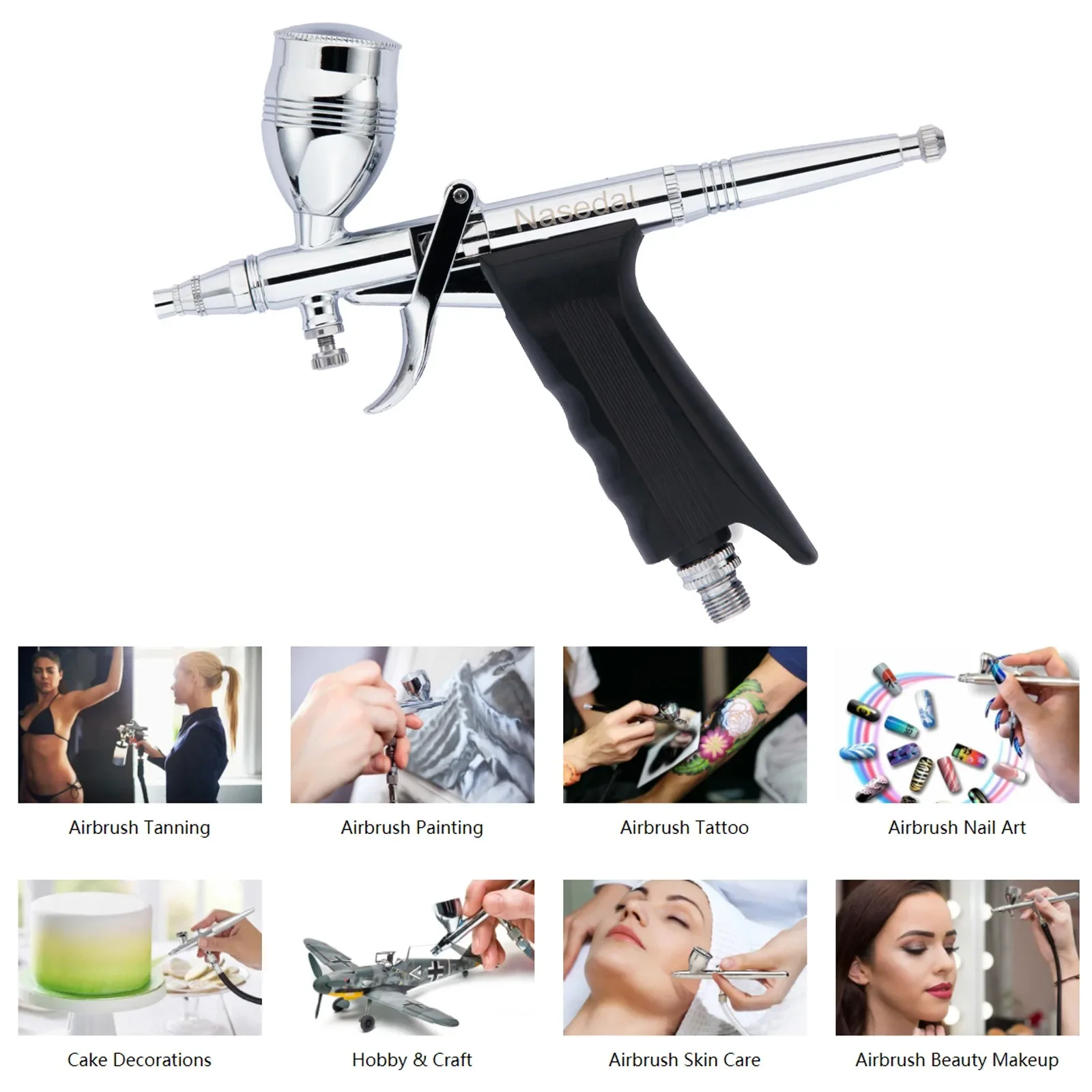 Spray Gun Air Compressor Kit - 나세달 에어브러시 에어 컴프레서 키트 자동