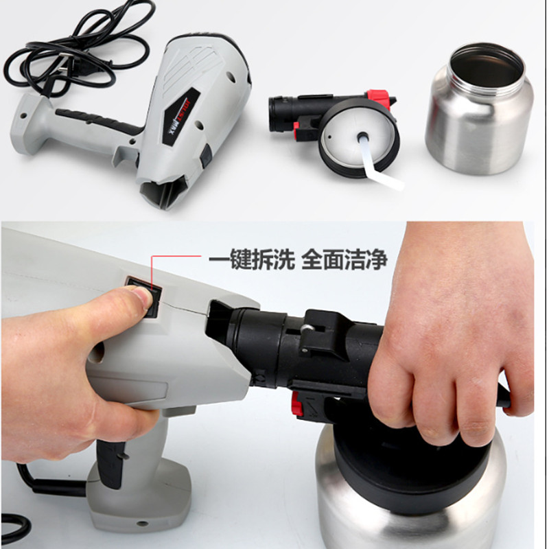 220V 800W 전기 스프레이 페인트 건, 이동식 고 - Electric Paint Sprayer 800W 리뷰 및 가격