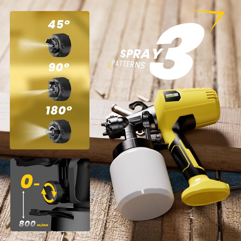 와트워크 페인트 스프레이건, 간편 세척 디자인 전동 페 - Paint Sprayer For Fence Deck 리뷰 및 가격