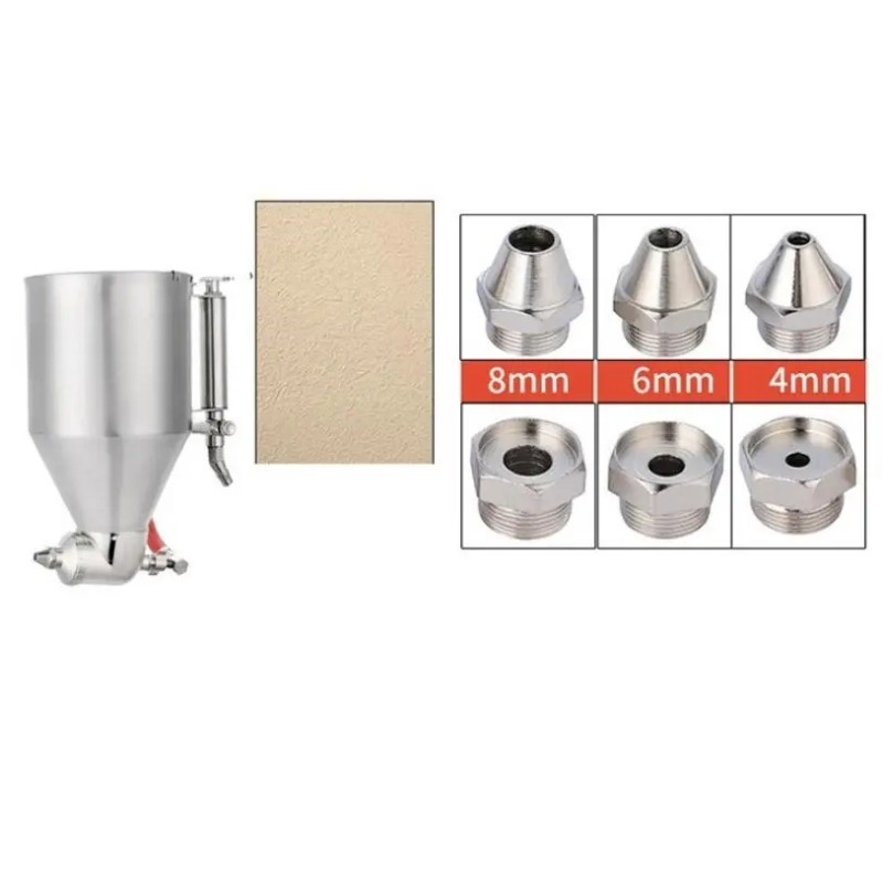 3500ml 에어 호퍼 스프레이 건 페인트 텍스처 드라 - Texture Spray Hopper Gun 리뷰 및 가격