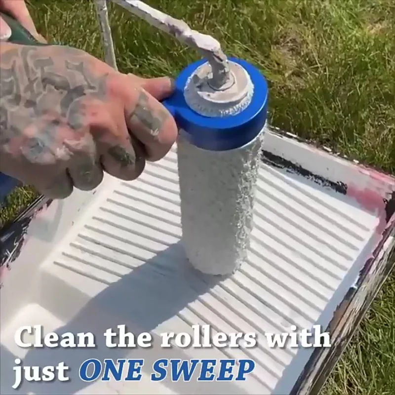 1PC 롤러 세이버 클리너 슈퍼 쉬운 청소 도구 페인트 - Paint Sprayer Extension Pole 리뷰 및 가격
