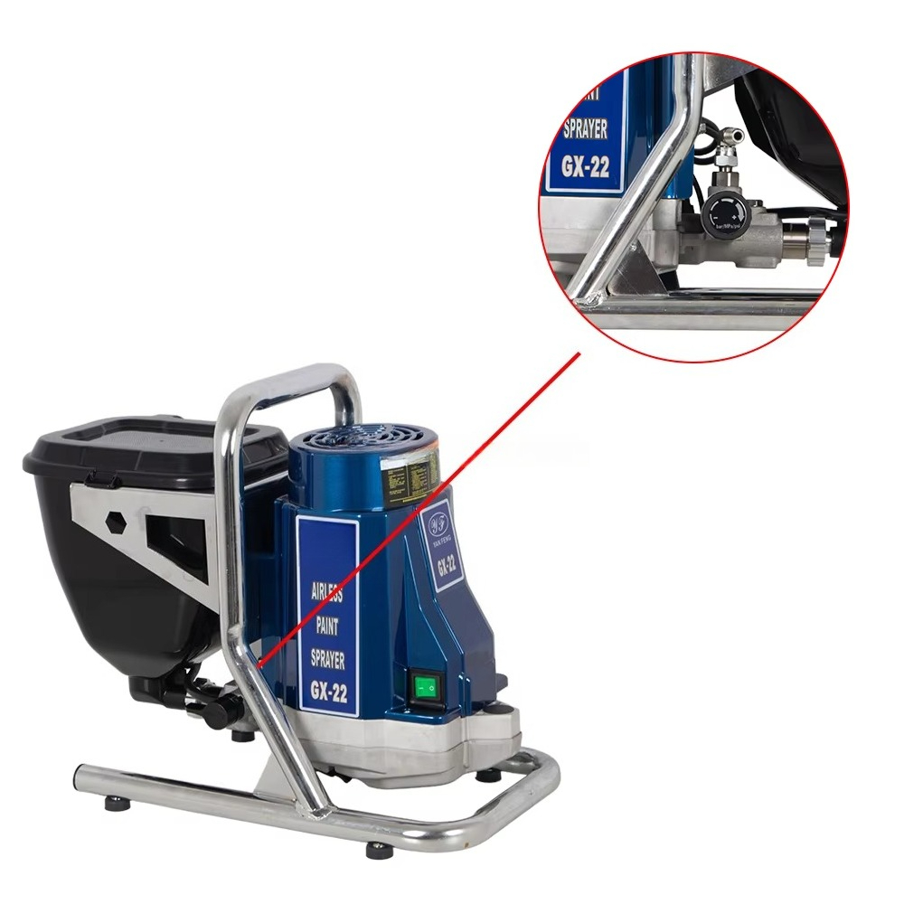 GX-22 산업용 에어리스 페인트 분무기 일체형 탱크  - Airless Paint Sprayer 3000Psi 리뷰 및 가격