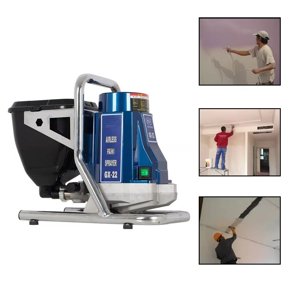 GX-22 산업용 에어리스 페인트 분무기 일체형 탱크  - Airless Paint Sprayer 3000Psi 리뷰 및 가격