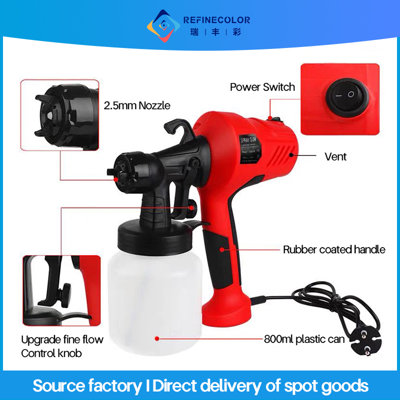 리파인컬러 800ML 전동 스프레이건 고출력 가정용 심 - Paint Sprayer For Fence Deck 리뷰 및 가격