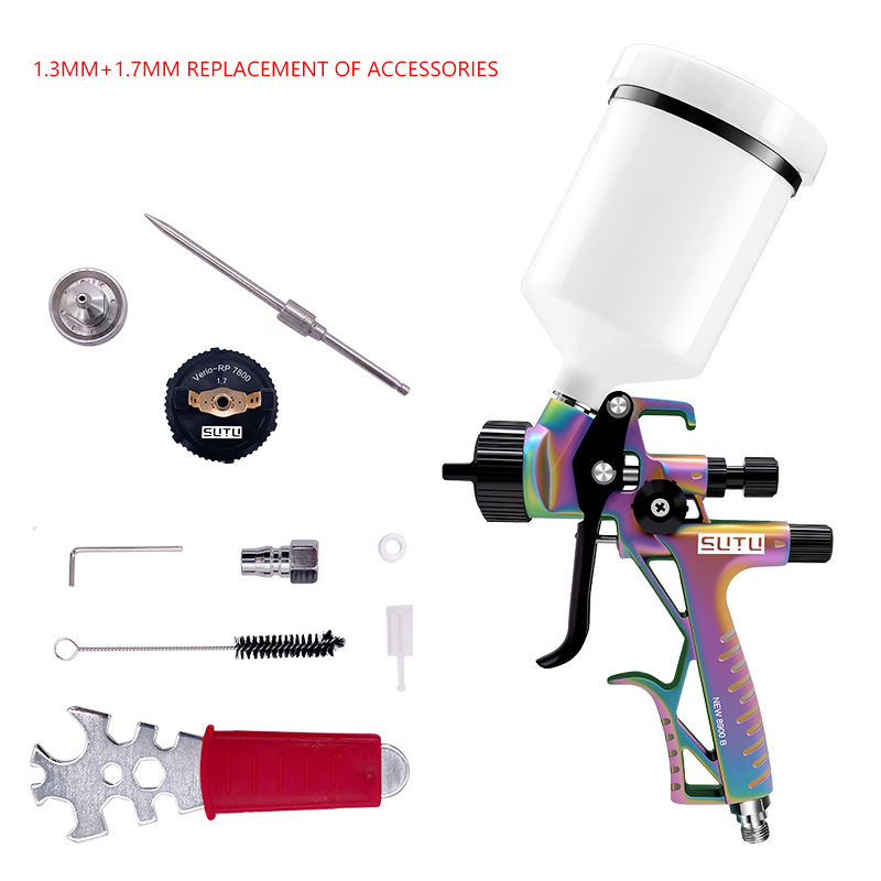 8900 RP/카멜레온 자동차 수리 페인트 스프레이 건 - Hvlp Spray Gun Gravity Feed 리뷰 및 가격