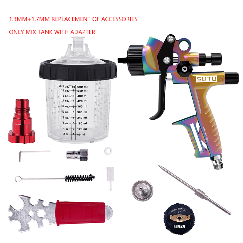 8900 RP/카멜레온 자동차 수리 페인트 스프레이 건 - Hvlp Spray Gun Gravity Feed 리뷰 및 가격