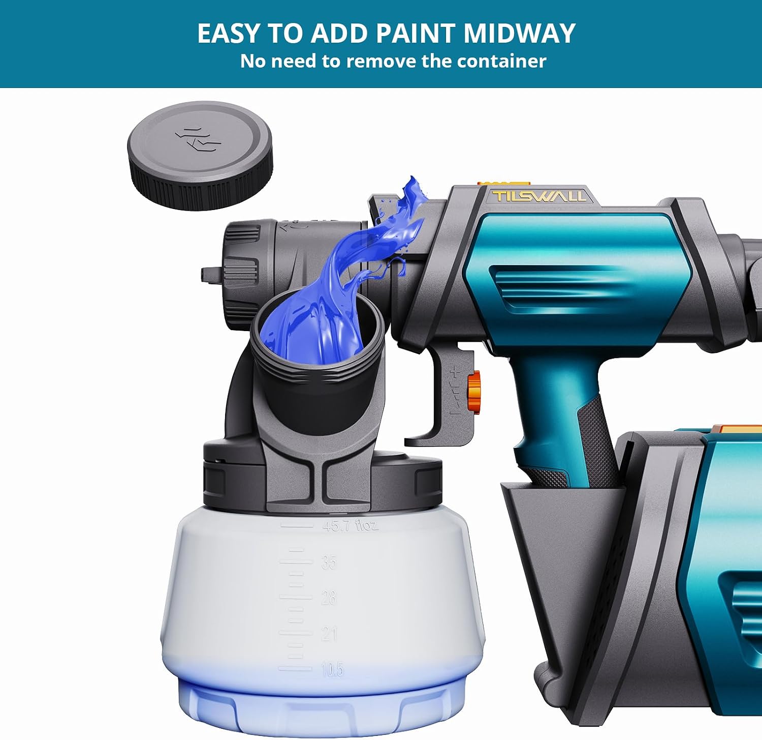 페인트 분무기 800W HVLP 스프레이 페인트 건(1 - Electric Paint Sprayer 800W 리뷰 및 가격