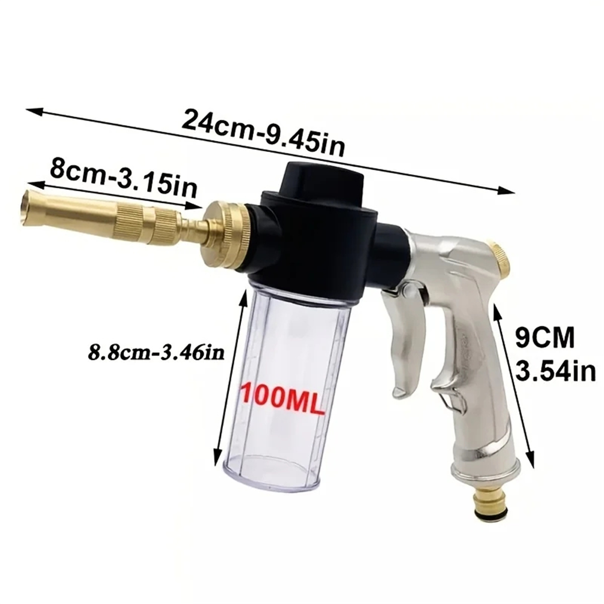 고압 분사 물총 금속 세척 정원 물주기 호스 노즐 스프 - Spray Gun Cleaning Kit 리뷰 및 가격