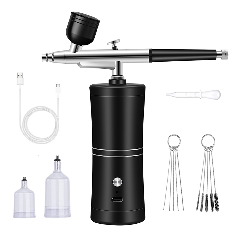 네일 아트 페인트 용 에어 브러시 압축기 네일 장식 케 - Airbrush Kit Compressor 리뷰 및 가격