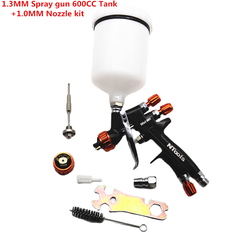 Ntools 1.3MM 스프레이 건 (1.0MM 노즐  - Hvlp Spray Gun Gravity Feed 리뷰 및 가격