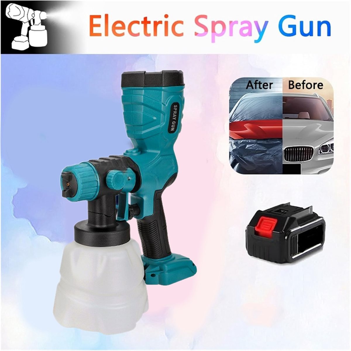 DT68 TO 전기식 20V 무선 페인트 분무기 자동  - Cordless Paint Sprayer 20V 리뷰 및 가격