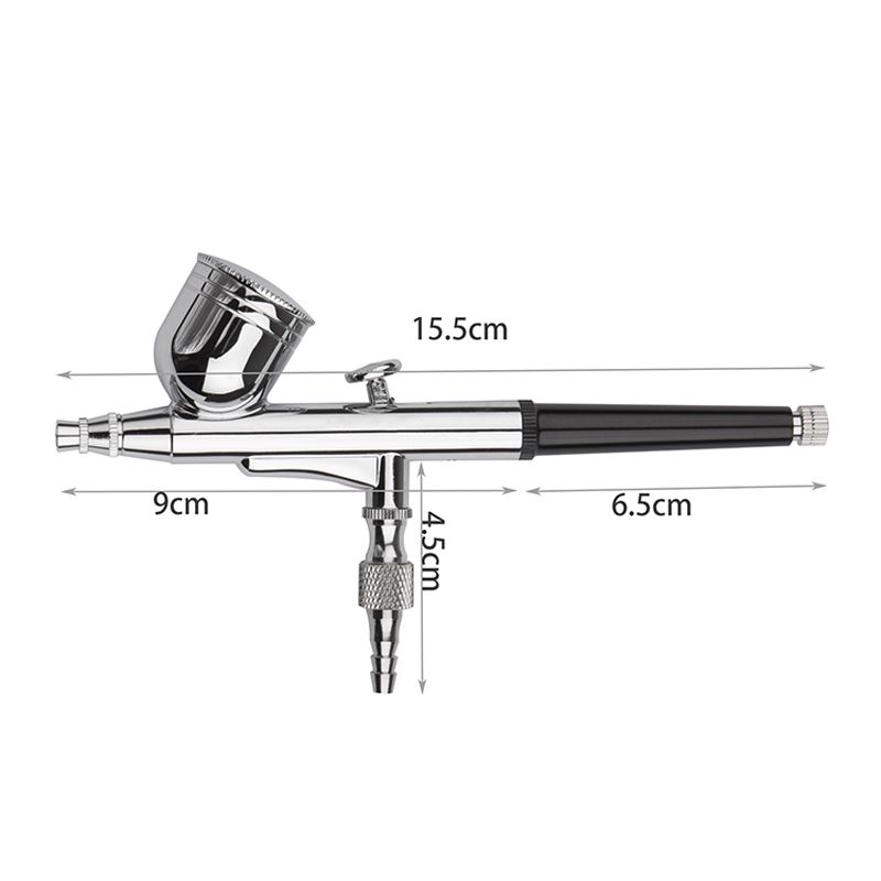 중력 듀얼 액션 미니 에어 브러시 페인트 네일 스프레이 - Airbrush Kit Compressor 리뷰 및 가격