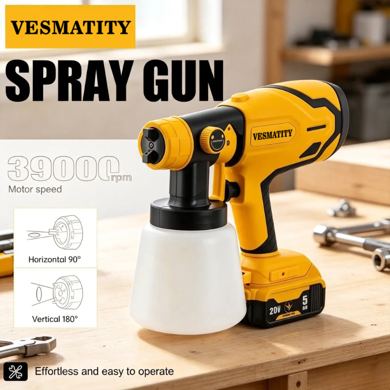 20V 배터리용 무선 전동 스프레이 건, HVLP 페인 - Cordless Paint Sprayer 20V 리뷰 및 가격