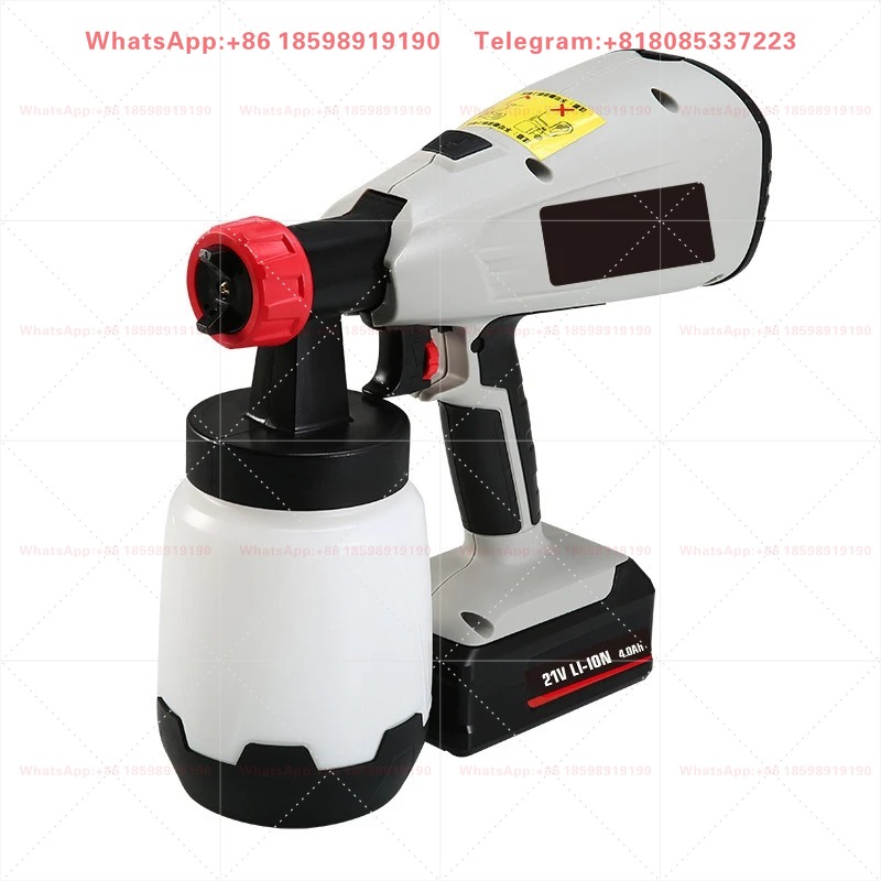 새롭게 업그레이드된 800W 21V 고전압 무선 페인트 - Electric Paint Sprayer 800W 리뷰 및 가격