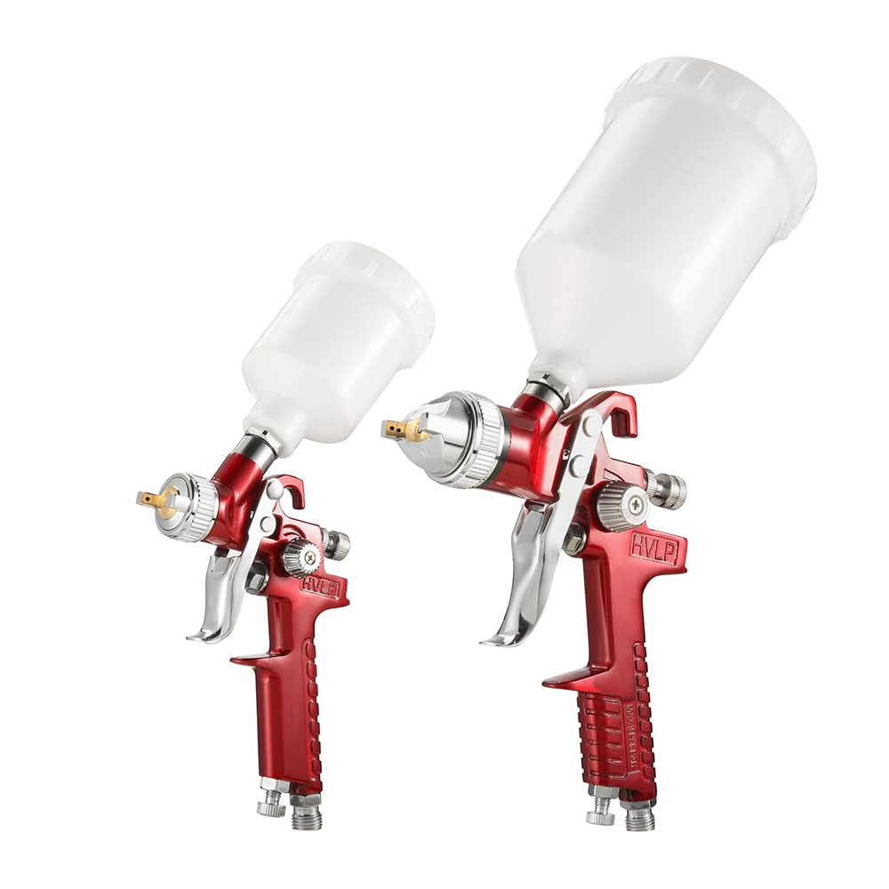 HVLP 스프레이 건 세트, 0.8mm/1.4mm 전문 - Hvlp Spray Gun Gravity Feed 리뷰 및 가격