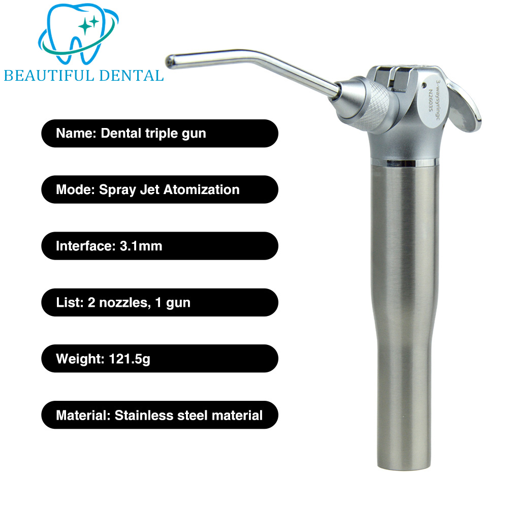 구강용 주사기 핸드피스, 치과용 삼중 주사기, 3방향  - Spray Gun Cleaning Kit 리뷰 및 가격