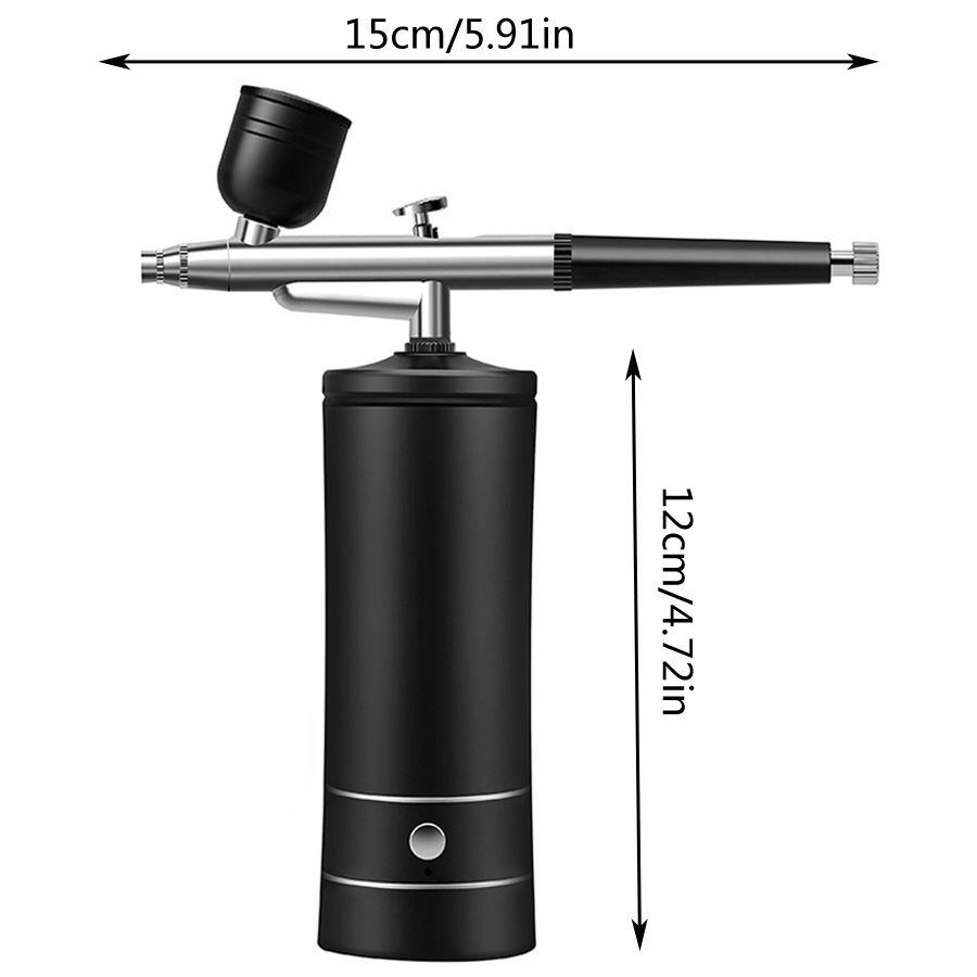 휴대용 에어브러시 키트(컴프레셔 포함) - 페인팅, 네 - Spray Gun Air Compressor Kit 리뷰 및 가격
