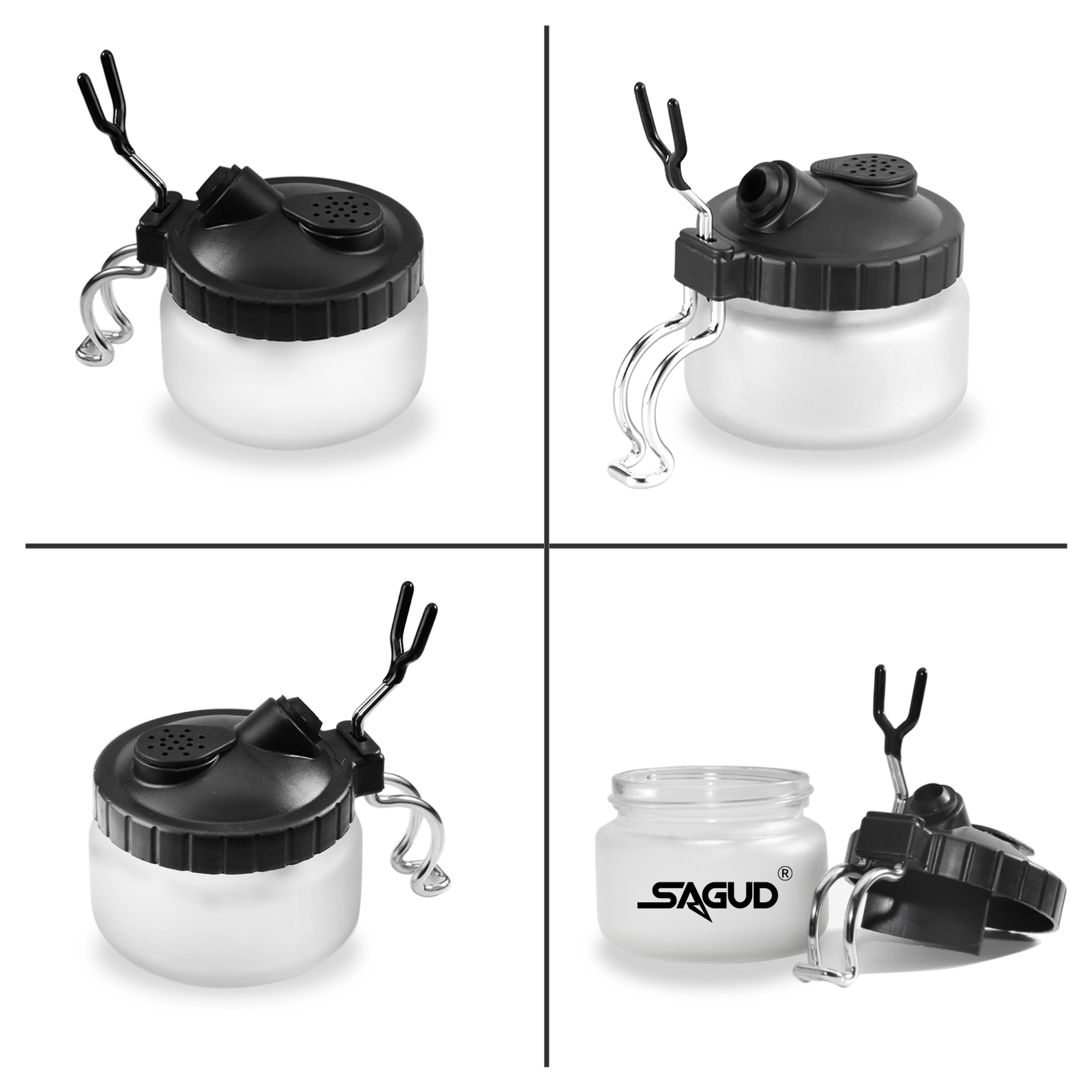 SAGUD 19종 에어브러시 세척 키트, 스프레이 건  - Airbrush Kit Compressor 리뷰 및 가격