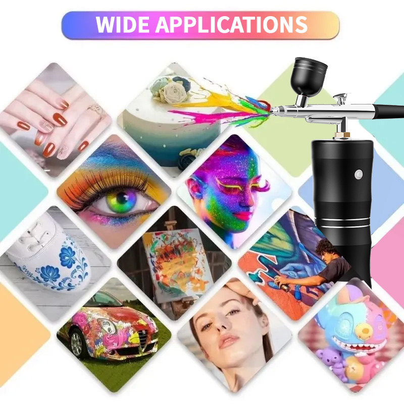 산소 스프레이 미니 공기 압축기 키트 에어 브러시 스프 - Airbrush Kit Compressor 리뷰 및 가격