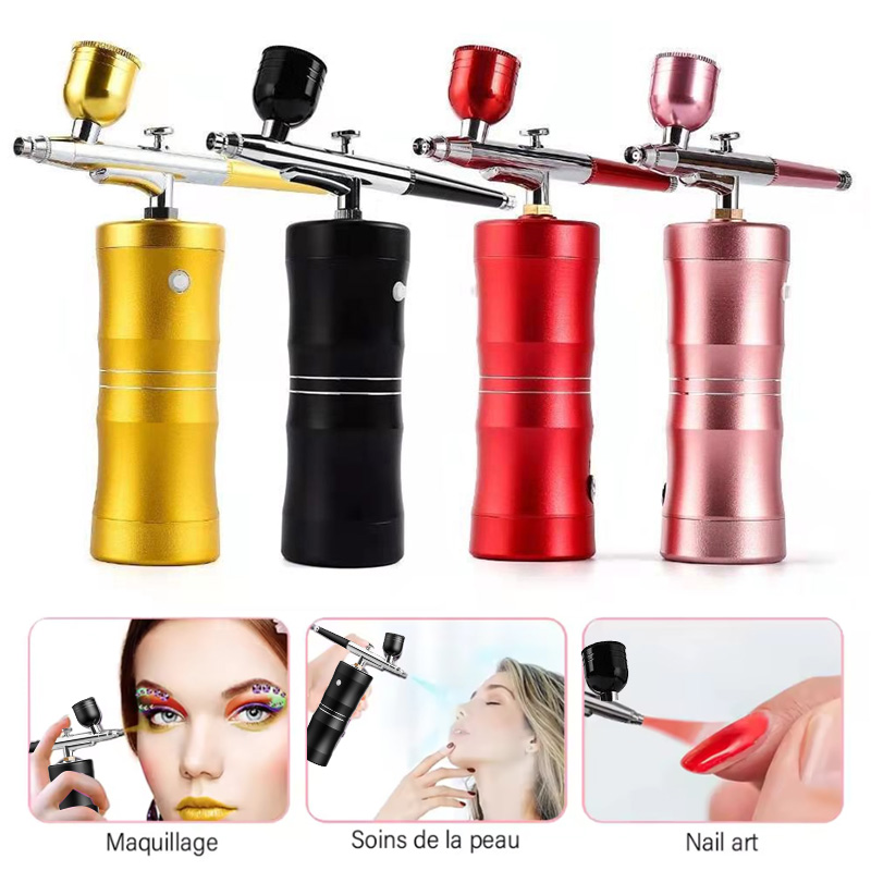 산소 스프레이 미니 공기 압축기 키트 에어 브러시 스프 - Airbrush Kit Compressor 리뷰 및 가격