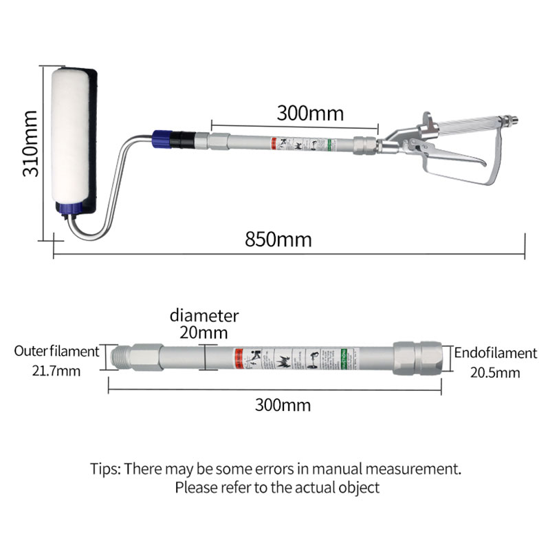 에어리스 페인트 롤러 스프레이 연장봉 스프레이 에어리스 - Paint Sprayer Extension Pole 리뷰 및 가격